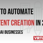 A cover photo saying "How to Automate Content Creation in 2023 for Dubai Businesses"